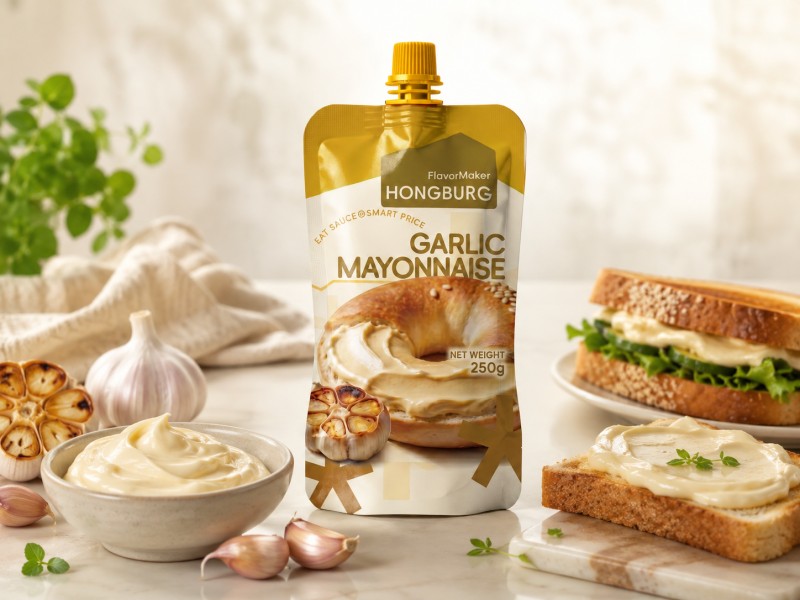 Classic Creamy Garlic Mayonnaise